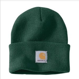 Carhartt Knit Cuffed Beanie+North Woods+New+Bright Hunter Green+NWT